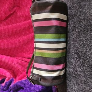 Kate spade loved striped tube purse
